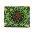 Sparkle Kaleidoscope Print Bifold Wallet