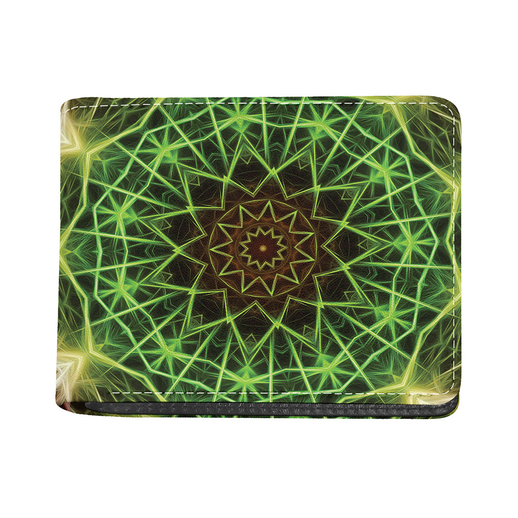 Sparkle Kaleidoscope Print Bifold Wallet