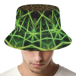 Sparkle Kaleidoscope Print Bucket Hat