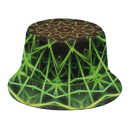 Sparkle Kaleidoscope Print Bucket Hat