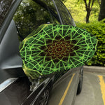 Sparkle Kaleidoscope Print Car Side Mirror Covers