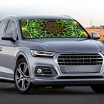 Sparkle Kaleidoscope Print Car Windshield Sun Shade