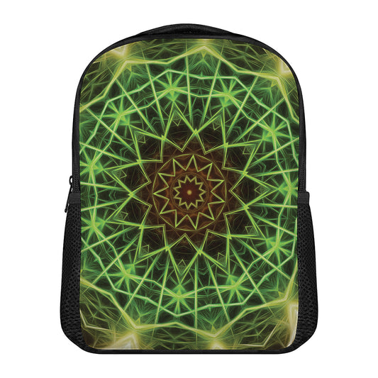 Sparkle Kaleidoscope Print Casual Backpack