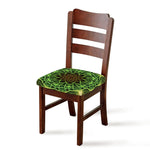 Sparkle Kaleidoscope Print Chair Cushion Cover