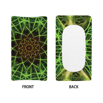 Sparkle Kaleidoscope Print Changing Pad Cover