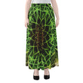 Sparkle Kaleidoscope Print Chiffon Maxi Skirt
