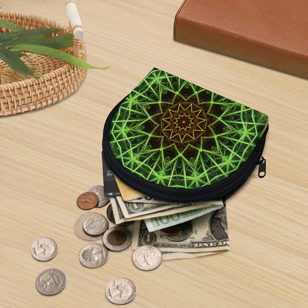Sparkle Kaleidoscope Print Coin Purse