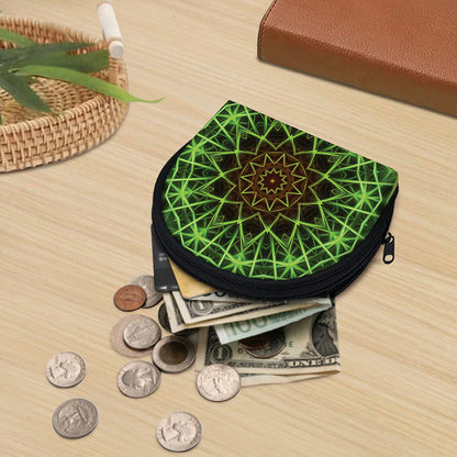 Sparkle Kaleidoscope Print Coin Purse