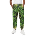Sparkle Kaleidoscope Print Cotton Sweatpants