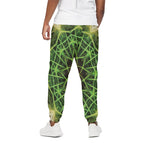 Sparkle Kaleidoscope Print Cotton Pants