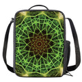 Sparkle Kaleidoscope Print Crossbody Lunch Bag