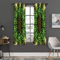 Sparkle Kaleidoscope Print Grommet Curtain Panels