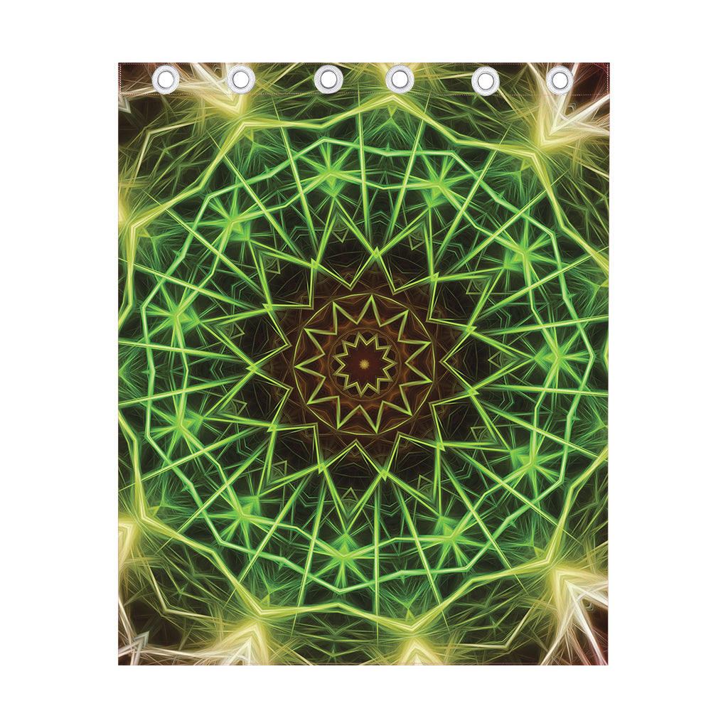 Sparkle Kaleidoscope Print Curtain