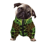 Sparkle Kaleidoscope Print Dog Zip Up Jacket