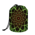 Sparkle Kaleidoscope Print Drawstring Makeup Bag