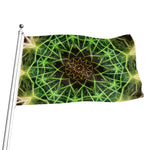 Sparkle Kaleidoscope Print Flag
