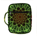Sparkle Kaleidoscope Print Front Pocket Bible Bag