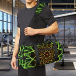 Sparkle Kaleidoscope Print Gym Bag