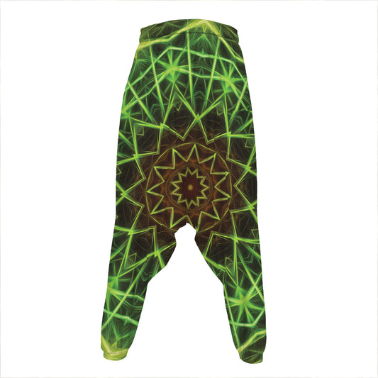 Sparkle Kaleidoscope Print Hammer Pants