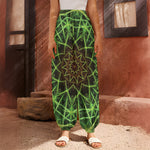 Sparkle Kaleidoscope Print Harem Pants
