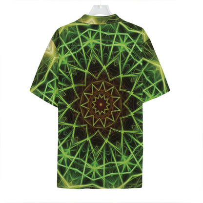 Sparkle Kaleidoscope Print Hawaiian Shirt