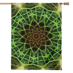 Sparkle Kaleidoscope Print House Flag