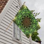 Sparkle Kaleidoscope Print House Flag