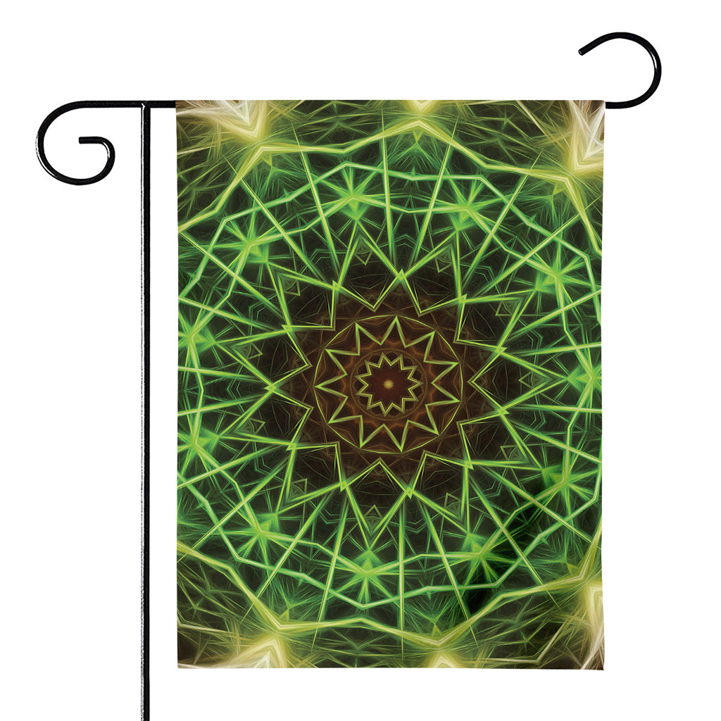 Sparkle Kaleidoscope Print House Flag