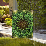 Sparkle Kaleidoscope Print House Flag