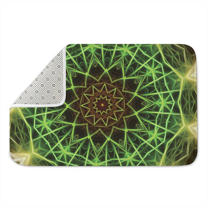Sparkle Kaleidoscope Print Indoor Door Mat