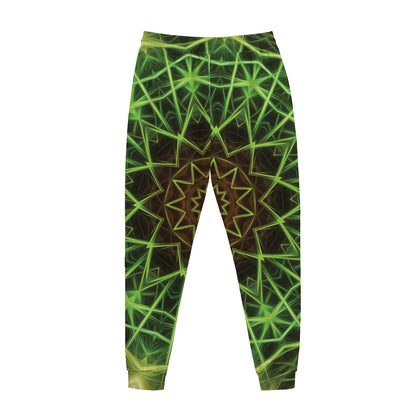 Sparkle Kaleidoscope Print Jogger Pants