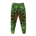 Sparkle Kaleidoscope Print Jogger Pants