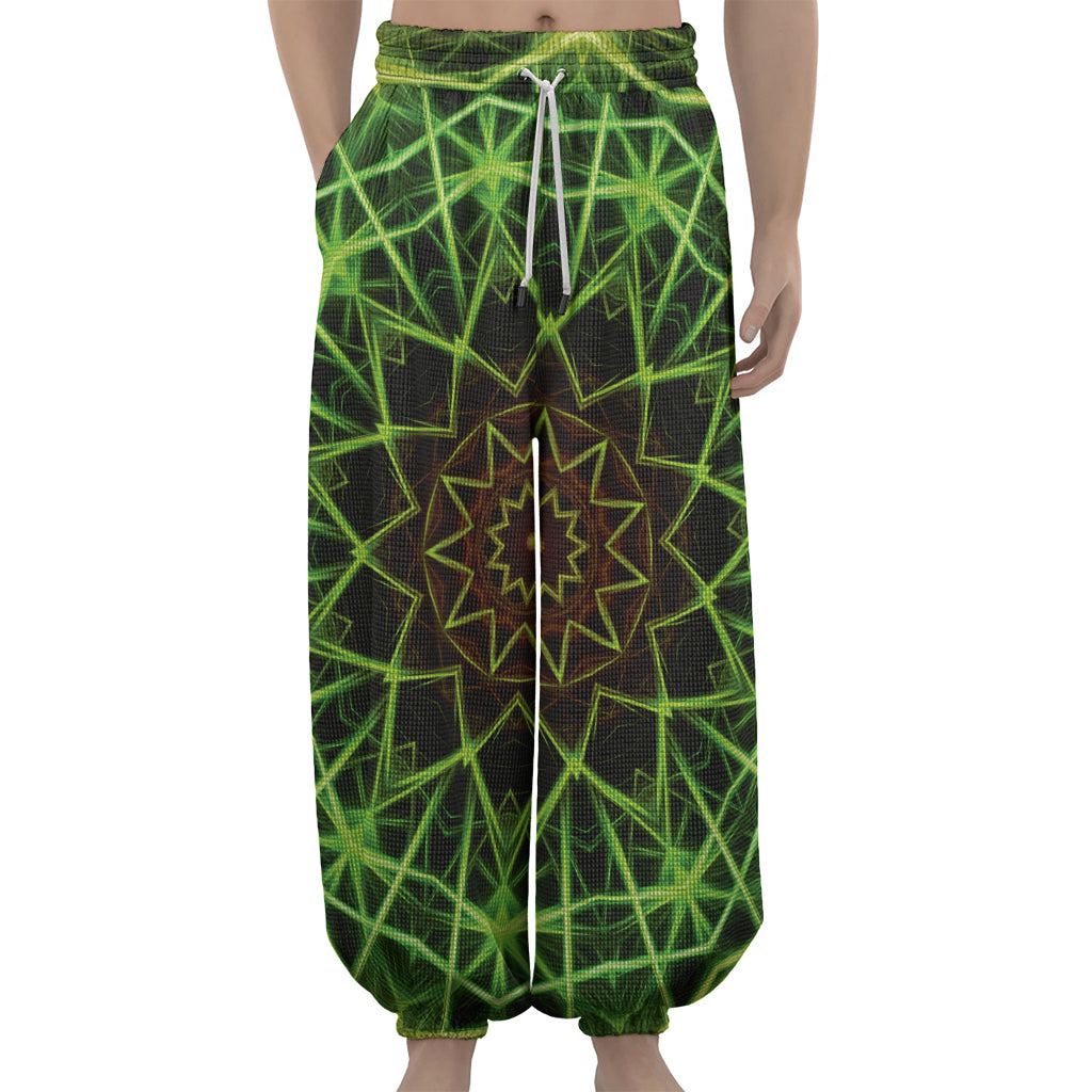 Sparkle Kaleidoscope Print Lantern Pants