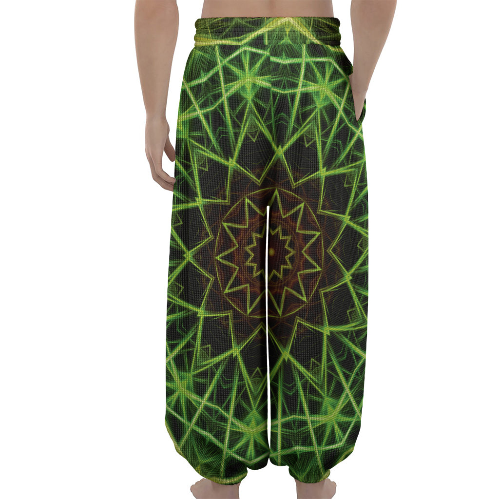 Sparkle Kaleidoscope Print Lantern Pants