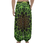Sparkle Kaleidoscope Print Lantern Pants