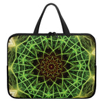 Sparkle Kaleidoscope Print Laptop Sleeve With Handle