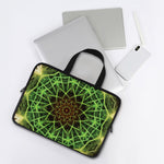 Sparkle Kaleidoscope Print Laptop Sleeve With Handle