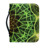 Sparkle Kaleidoscope Print Leather Bible Cover