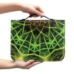 Sparkle Kaleidoscope Print Leather Bible Cover