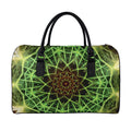 Sparkle Kaleidoscope Print Leather Duffel Bag