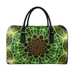 Sparkle Kaleidoscope Print Leather Duffle Bag
