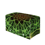 Sparkle Kaleidoscope Print Leather Tissue Box Cover