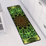 Sparkle Kaleidoscope Print Long Kitchen Mat