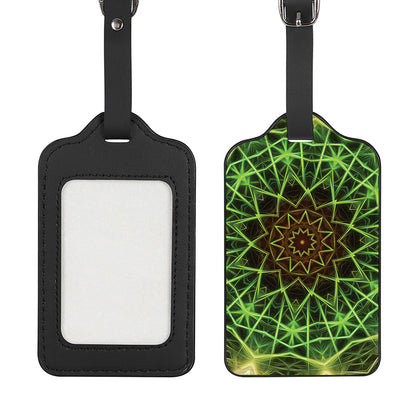 Sparkle Kaleidoscope Print Luggage Tag