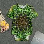 Sparkle Kaleidoscope Print Men's Bodysuit