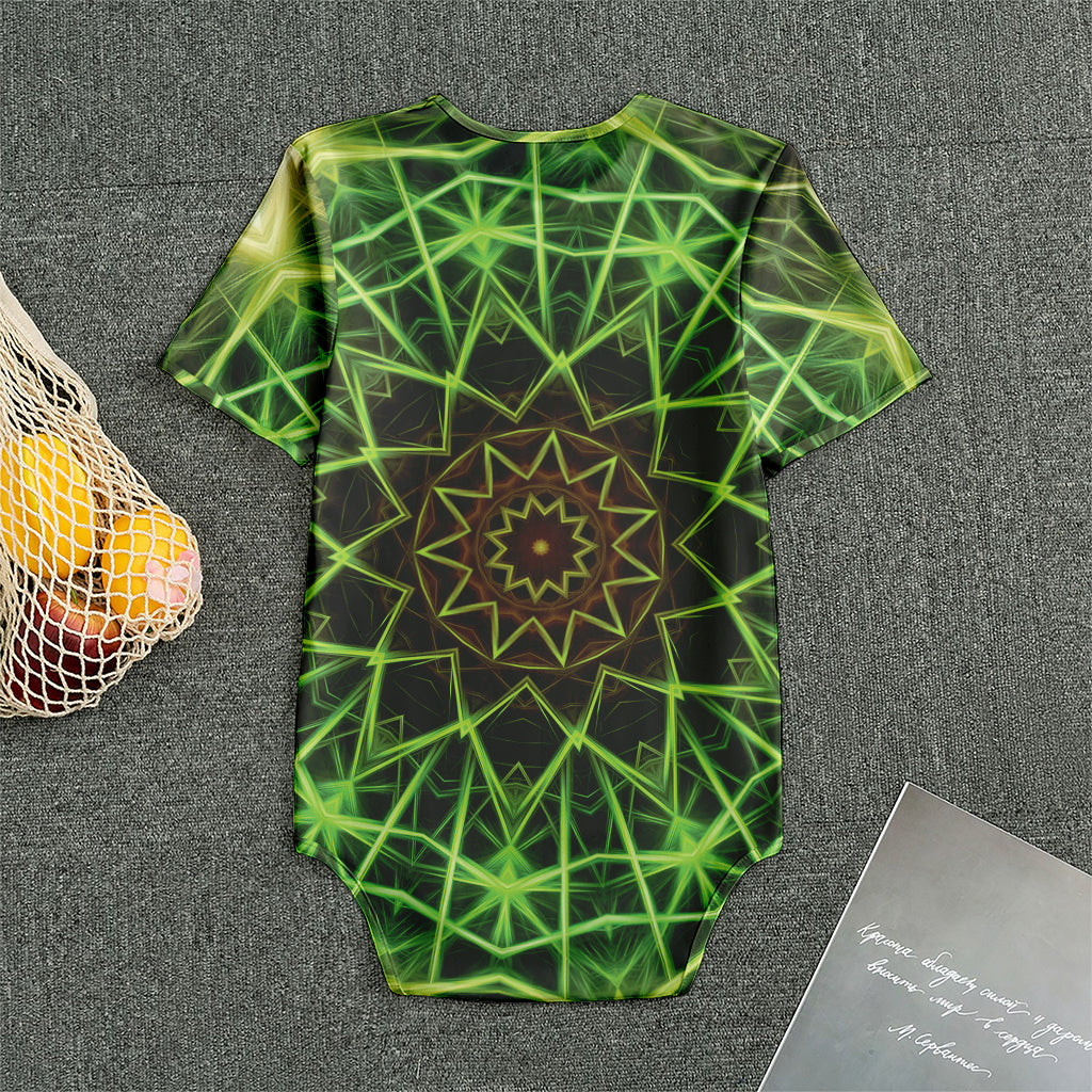 Sparkle Kaleidoscope Print Men's Bodysuit