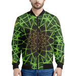 Sparkle Kaleidoscope Print Men's Bomber Jacket