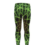 Sparkle Kaleidoscope Print Men's leggings