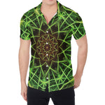 Sparkle Kaleidoscope Print Men's Shirt