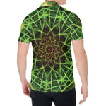 Sparkle Kaleidoscope Print Men's Shirt
